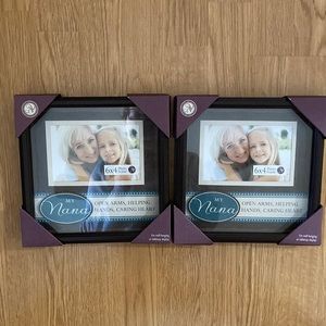 Set of two 4 x 6 picture frames. “My Nana”